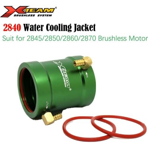 X-TEAM RC Boat Motor All Metal Water Cooling Jacket 2840 for 2845/2850/2860/2870 RC Boat Brushless Motor