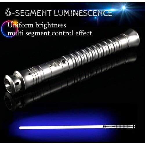 100cm Lightsaber Light Bar Style Light Saber Force Cosplay Prop Metal Handle Knife Sword Weapon Adult Children Outdoor Toys
