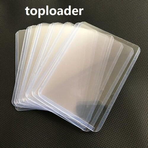 25 Pc 35PT Top Loader 3X4" Board Game Card Outer Protector Gaming Trading Card Holder Sleeves for Sport Card
