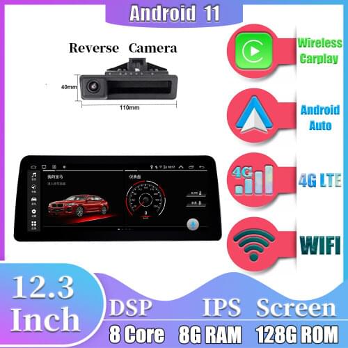 Android 10 Car Radio Stereo Player GPS Navigation for BMW E60 E61 E63 E64 E90 E91 E92 CCC CIC