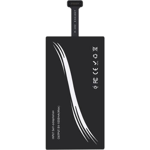 Qi Wireless Charger Type-C Universal Charging Receiver for Huawei P20 Pro P10 Plus Xiaomi Mi8 Mi6 for USB Type C