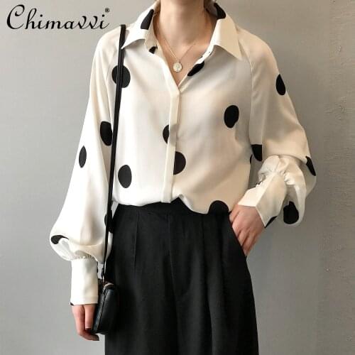 Chimavvi Polka Dot Blouses