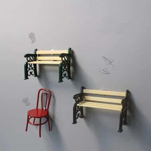 Refrigerator Fridge Magnet Stick Home Decor Park Chair Stool Appearance Knickknack Northern Europe Originality Creativity Lovely