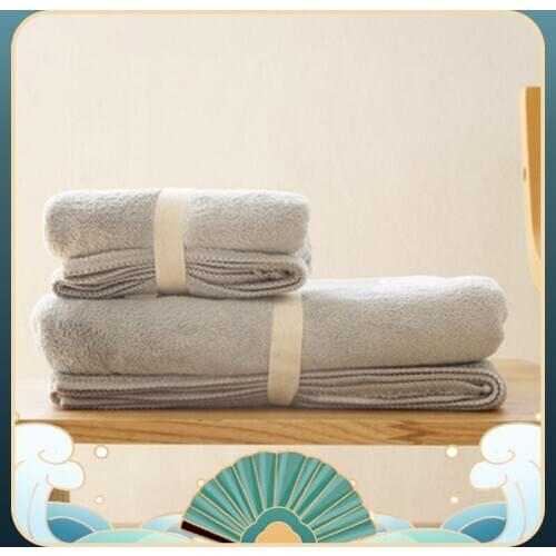 Solid Color Bath Towel Microfiber Bathroom Beach Face Towels Soft Bath Towels for Home High Quality Towel For Bath and Sauna