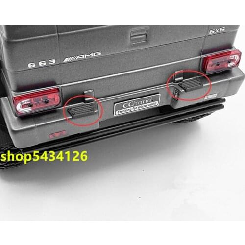 Plastic Rear Pedal Rc Crawler Accessories For 1/10 Rc Car Traxxass Trx4 G500 Trx6 G63 Remote Control Buggy Toys Decoration Parts