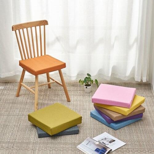 Fart Cushion Butt Chair Thickened Sponge Sofa Cushion Linen Floor Can Sit Comfortably Cushion Removable and Washable F8200