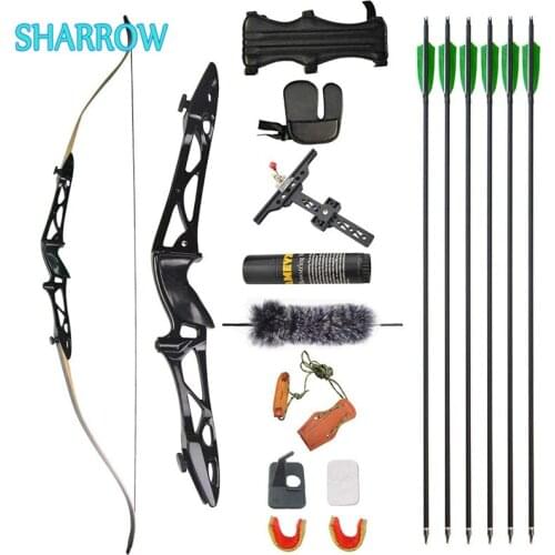 66" 68" 70"Takedown Recurve Bow Right Hand 14-40lbs Draw Weight Archery Bow Outdoor Sports Shooting Training Hunting Accessories