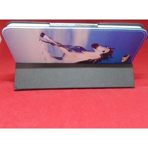 Myslc Tri-folding Printed PU leather case Cover For Irbis TZ734 7 Inch Tablet