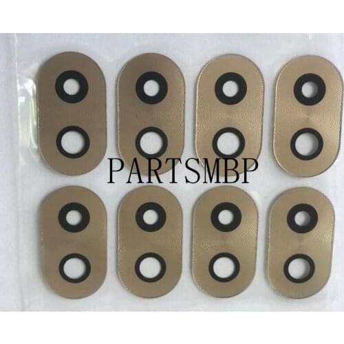 2pcs/lot New Original Rear Back Camera Glass Lens With Adhesive For HUAWEI Honor 6X back camera flex