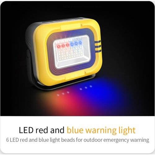 LED Camping Light Tactical Powerful Flashlight Outdoor Flood Spotlight USB Solar Charging Table Work Bicycle Waterproof Hunting