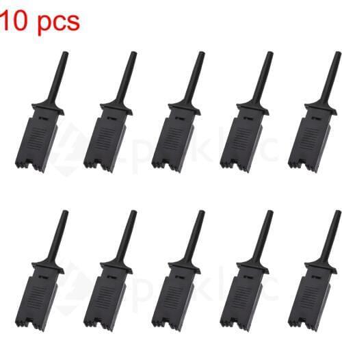 10PCS test hook clips for Logic analyzer test folder For USB Saleae 24M 8CH
