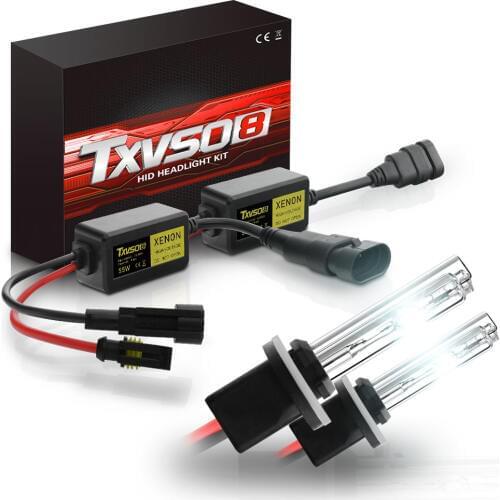 2pcs 55W HID Xenon Headlight Conversion KIT Bulbs H1 H3 H4 H7 H11 9005 9006 880/881 3000K 4300K 5000K 6000K 8000K 10000K LD Bulb