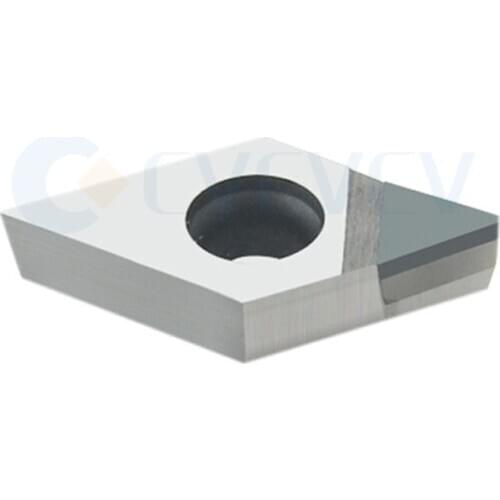 2pcs DCMT070202 DCMT070204 PCD CBN DCGW11T302 DCGW11T304 PCD CBN 100% original Turning inserts CNC Diamond inserts Lathe cutter