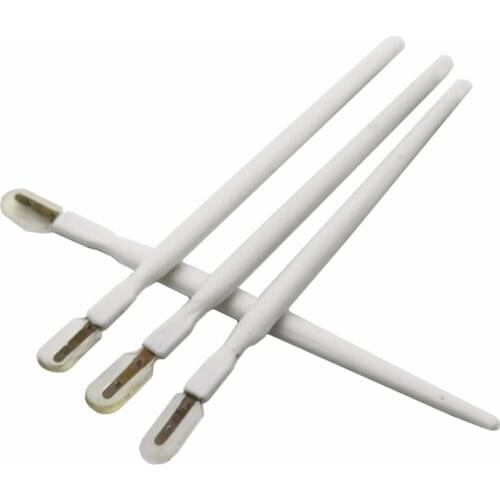 50 Pcs New Standard Bee Equipment White Plastic Bee Keeper Royal Jelly Pen Soft Silicone Head Beekeeping Tools