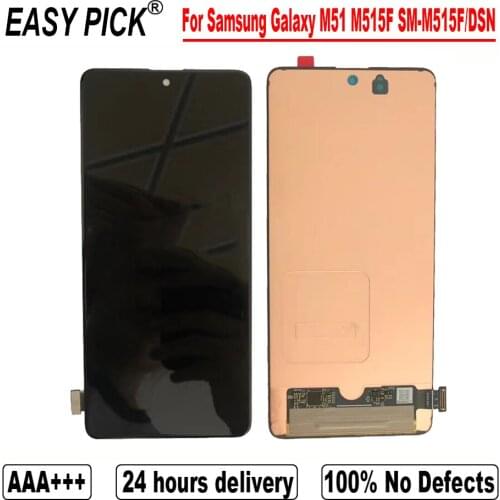LCD Display Touch Screen Digitizer Assembly For Samsung Galaxy M51 2020 M515F SM-M515F/DSN LCD Touch Screen