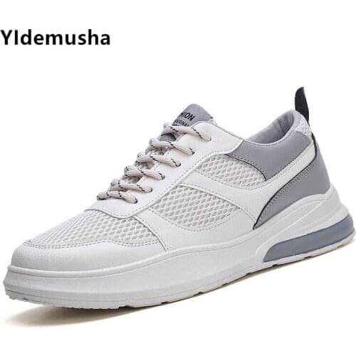 2020 Spring Summer Shoes Men Black shoes for men sports tenis masculino Casual Sneakers men mesh shoes Lightweight Male Footwear
