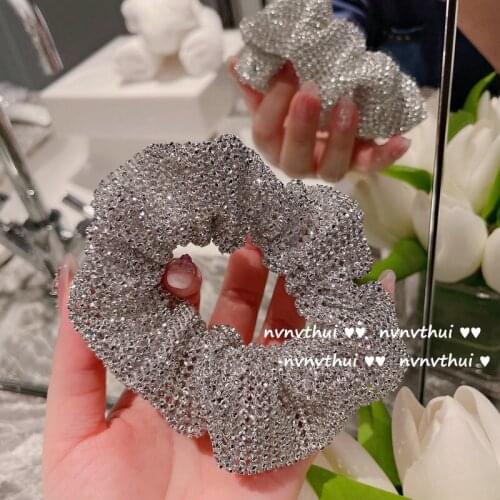 Fashion rhinestone elastic hair bands headwear hair accessories