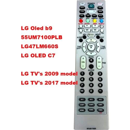 New MKJ39170828 Replacement Remote Control for LG LCD LED TV 55UM7100PLB LG47LM660S For LG Oled b9 OLED C7