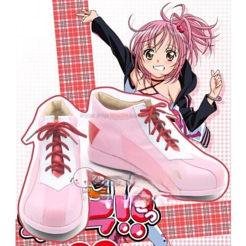 Shugo Chara!/My Guardian Characters Hinamori Amu Anime Characters Shoe Cosplay Shoes Boots Party Costume Prop