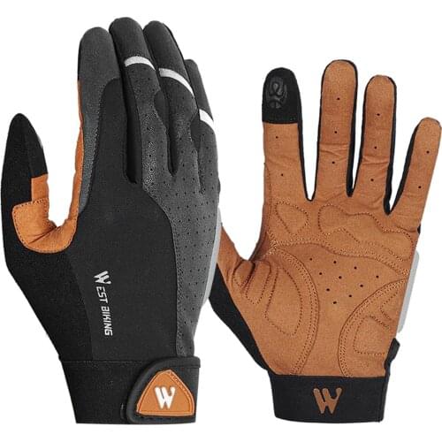 Full Finger Glove Racing Motorcycle Gloves Cycling Bikes BMX Mountain Bike Riding Bikes