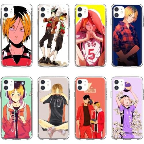 For Samsung Galaxy A9 A8 Star Lite A3 A5 A7 A6 Plus 2018 2015 2016 2017 Kenma-Kozume-of-Haikyuu-Anime-Print Silicone Shell Case