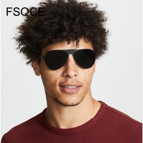 Men Polarized Pilot Sunglasses Vintage Metal Frame High Quality Brand Designer Classic Driving Sun Glasses Male