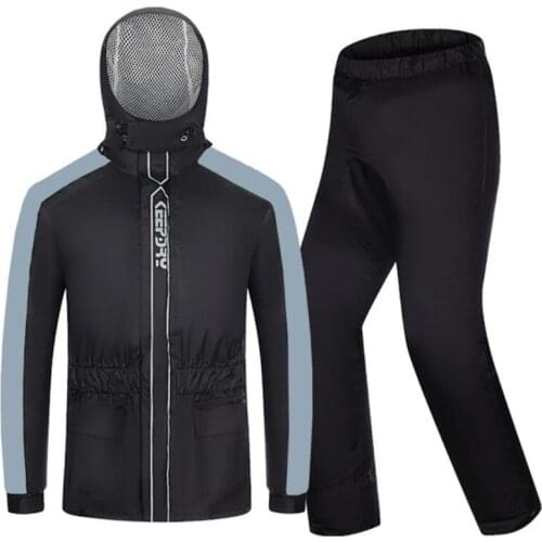 Waterproof Motorcyclist Rain Suit Moto Raincoat For Men Rain Coat Jacket Pants Motorcycle Adult Motorbike Biker Rain Set Women