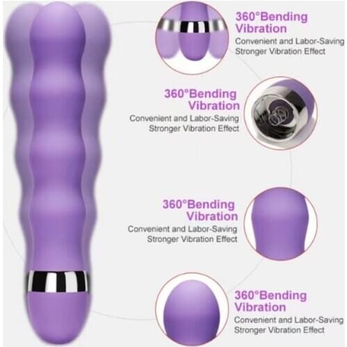 Hight Quality Big Dildo Vibrator Sex Toys AV Stick Screw Thread Massager Female Masturbators G-Spot Clitoris Stimulator