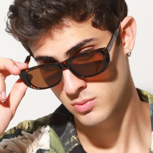 2020 Fashion Round Sunglasses Men Luxury Brand Women Oval Leopard Glasses Vintage Eyewear UV400 Gafas De Sol Mujer Shades UV400