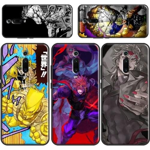 Dio Brando The World Jojo Anime Phone Case For Xiaomi Mi 11 Lite Ultra 9 10 9T 10T Pro POCO M3 Pro F2 F3 POCO X3 Pro Cover