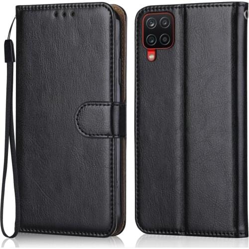 For On Samsung Galaxy M12 M127 M127F SM-M127F 6.5'' Wallet Stand Flip Leatehr Case For Samsung M12 Case Phone Cover