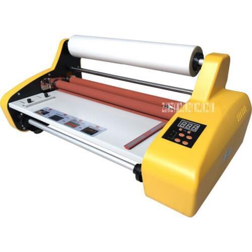 FM-380 paper laminating machine,students card,worker card,office file laminator.100% Guranteed photo laminator