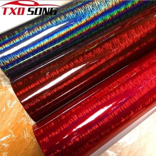 10/20/30/40/50/60X152CM New Arrival Glossy brushed Carbon Vinyl Wrap film with Air Release DIY Car Styling Stickers Decals