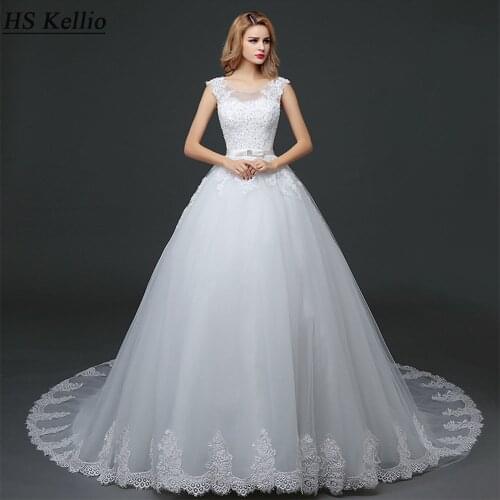 HS Long Wedding Dresses