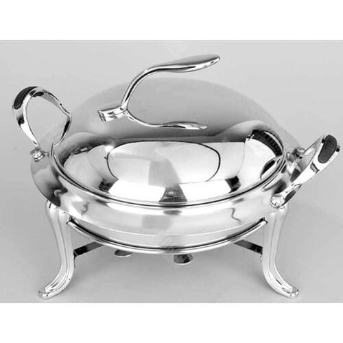 Chinese stainless steel household suit commercial alcohol stove small chafing dish solid fuel outdoor boilersmall dry hot pot