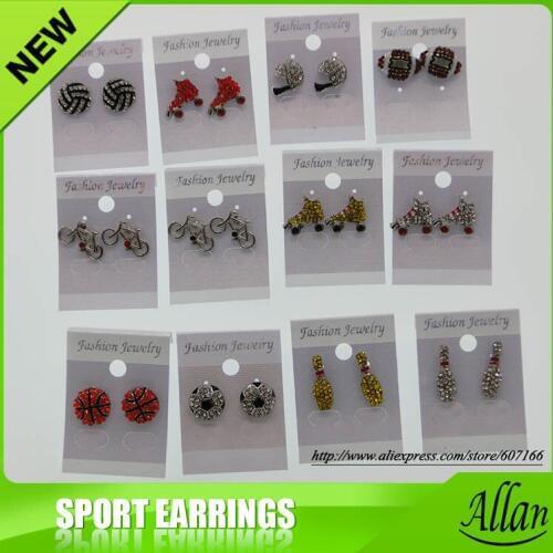 Серьги с камнями LUKENI China At AliExpress