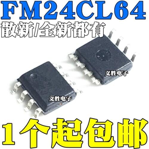 New and original FM24CL64B-GTR FM24CL64BG FM24CL64-G -S SOP8 New original memory chips, F memory IC chip