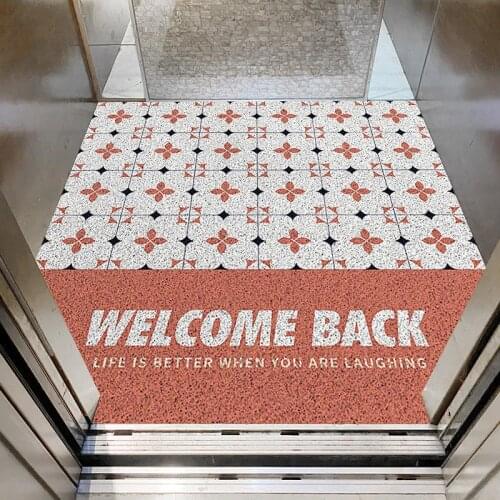 New Dust-proof Home Door Mat Living Room Mat Kitchen Mat Bath Mat Entrance Door Mat Carpet PVC Anti-slip Mat Custom Mat Carpet