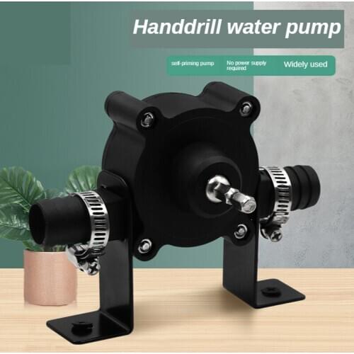 Portable Electric Drill Pump Water Mini Hand Self-Priming Transfer Pumps No Batteries Needed Home Garden Tools