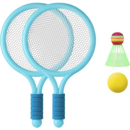 Badminton Racket Anti-skid Sports Force Training Children Shuttlecock Rackets Ergonomic Design Parent-child Interactive Game