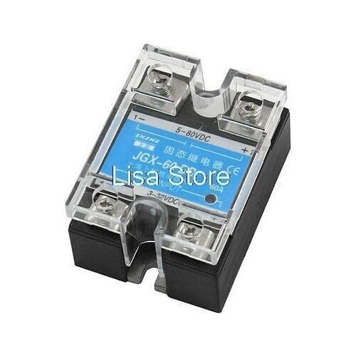 Temperature Controller 3-32VDC/5-80VDC 60A JGX-60DD Solid State Relay
