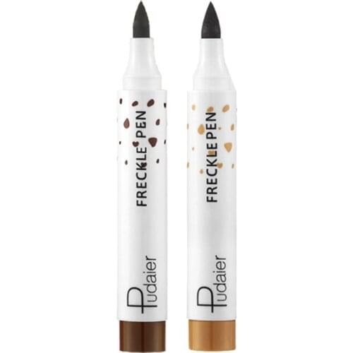 Freckle Pen Natural Lifelike Fake Freckles Makeup Tool Long-Lasting Waterproof Soft Dot Spot Pen