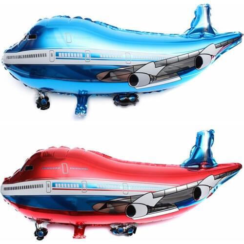 New 31 Inch Plane Shape Balloon Airplane Helicopter Flying Saucer Plane Foil Balloons For Kids birthday party decoration balloon