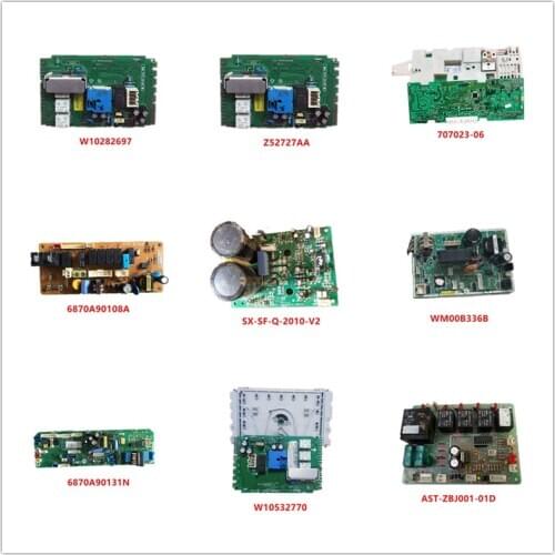 W10282697| Z52727AA| 707023-06| 6870A90108A| SX-SF-Q-2010-V2| WM00B336B| 6870A90131N| W10532770|AST-ZBJ001-01D Used Good Working