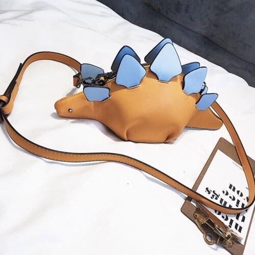 Dinosaur Style Womens Shoulder Bag Purses and Handbags Small Crossbody Bag for Women Casual Animal Clutch Bag Pu Leather