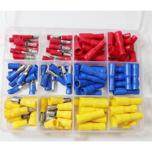120pcs/lot MPD terminal color male 60pcs+FRD female 60 PCS wire cable connector Combined suit