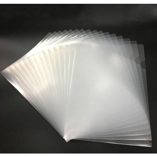 20 Pcs Clear Presentation Files Paper Cover Transparent Binding Report A4 Folder for Business Documents School Projects