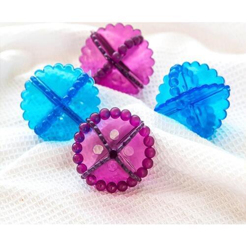 5Pcs/lot Plastic Laundry Tools Fabric Softener Washing Machine Ball Eco Friendly Cleaning Clothing Accessories Dryer Ball