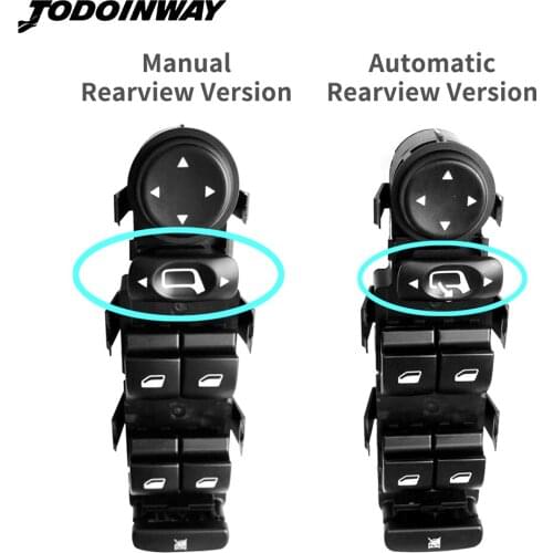 6554.HE For Citroen C4 2004 2010 Car Electric Window Closer Auto Glass Control Button Automatic Rearview Mirror Fold Switch