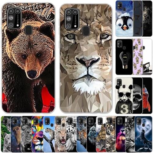 For Samsung Galaxy M31 Case Soft TPU Silicon Phone Back Cover For Samsung M31 Case Etui Protective Bumper Fundas Coque Capas